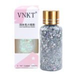 Glittering Liquid, Big Sequin, Pop Sparkle, Stage Makeup, Hair, Face, Glue-Free Gel, Glitter, Eyeshadow Makeup - Image 5