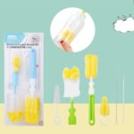 Dora Dobu bottle brush nipple brush combination bottle cleaning set bottle brush six-piece set 6062