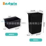 Thickened plastic storage bowl tableware storage box collection car hotel restaurant collection dishes dining car accessories - Image 4
