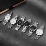 Roman men's watch manufacturer decoration simple cheap gift wholesale alloy belt quartz men's watch - Image 2
