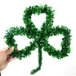 Cross-border new St. Patrick's green clover top Irish festival atmosphere decoration scene props - Image 3