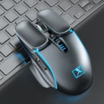 Xinmeng M215 rechargeable mechanical game wireless mouse notebook desktop computer gaming home office unlimited boys and girls plus size 2.4G for Lenovo Asus Xiaomi - Image 2