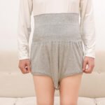 Perennial bed care shorts after hemiplegia surgery adult underwear can be buckled shorts factory sale 98% cotton batch - Image 3
