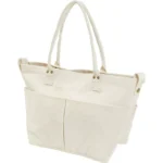 NITORI home furnishing Japanese style simple all-match portable compartment bag canvas bag Simpler IVS - Image 2