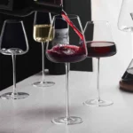 Collection grade handmade red wine glass ultra-thin crystal Burgundy wine glass home goblet large belly wine tasting glass - Image 2
