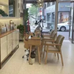 Simple special offer Japanese-style manicure table and chair set Internet celebrity single double-person three-person manicure table simple double-layer manicure table - Image 5