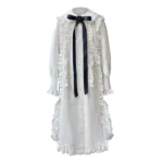 Palace style loose white shirt dress - Image 5