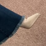 Soft leather nude high heels for women 2024 new waterproof platform red background patent leather pointed toe sexy stiletto heel single shoe woman - Image 3