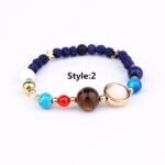 Wish Explosive Solar System Eight Planets Bracelet Guardian Star Natural Volcanic Stone Woven Bracelet Foreign Trade Source - Image 6