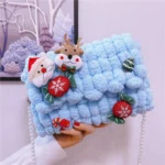 Christmas hand woven bag - Image 4