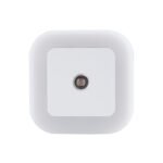 Bogo 607 Factory direct supply square small halo new light control induction home LED night light