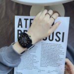 Large dial silicone strap men's watch women's sports casual high-end quartz watch manufacturer wholesale - Image 3