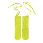 Non-slip cross-strap women's yoga Pilates dance dopamine exercise outfit mid-leg calf socks - Image 5