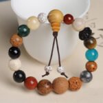 Lingyin's new eighteen-seed Bodhi seed bracelet for men and women Buddha beads Rooster song eighteen treasures 18-seed bracelet manufacturers