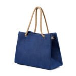 2023 new Japanese ins cotton and linen coarse cloth portable tote bag female simple large-capacity canvas bag trendy shoulder bag - Image 8
