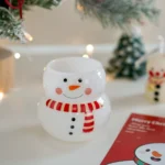 Exclusive snowman creative glass
