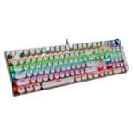 Crack K990 Retro Knob Luminous Mechanical Keyboard - Image 9