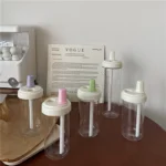 Large capacity portable straw glass cup - Image 4