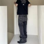 Vintage micro flare jeans