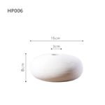 Nordic minimalist home living room flower arrangement decoration ins wabi sabi wind homestay decoration plain embryo striped vase - Image 8