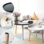 Special price clearance Nordic solid wood round small coffee table home living room side a few modern creative small table Lepin Shangju - Image 3
