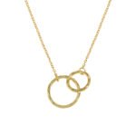 Ins minimalist irregular double ring necklace - Image 5