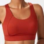 Cross-border sports bra seamless one-piece cup sports underwear adjustable breasted fitness yoga bra - Image 9