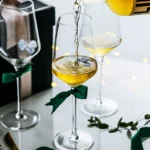 Siyue Jianyun European-style red wine glass set household 6-pack creative crystal glass goblets 2 pairs - Image 2