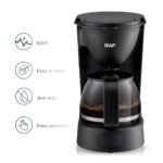 European standard drip coffee machine home automatic coffee pot drip filter insulation American tea office tea machine - Image 3