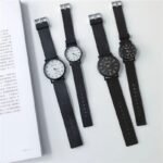 Student exam watch design, fashion trend, fashion women's ins, niche temperament, junior high and high school couples, quartz watches