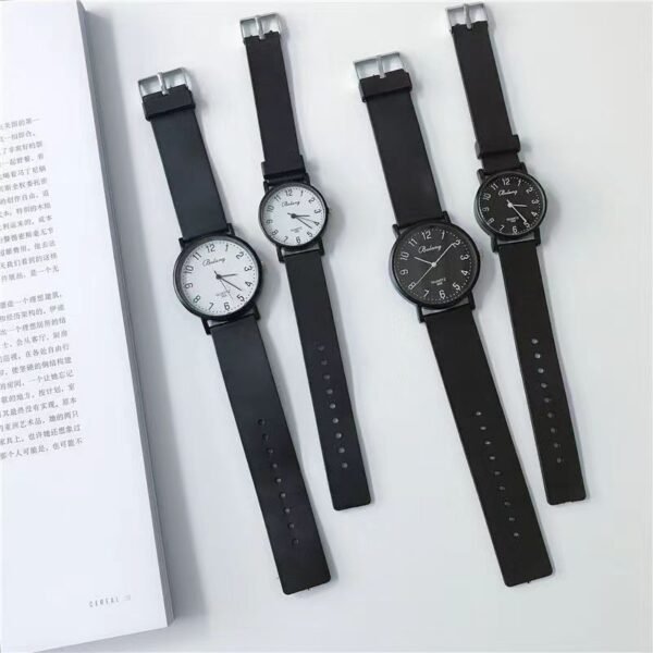Student exam watch design, fashion trend, fashion women's ins, niche temperament, junior high and high school couples, quartz watches