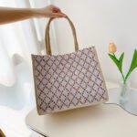 Japanese canvas handbag 2022 new fashion Korean version simple printing bento handbag girl casual small cloth bag - Image 7