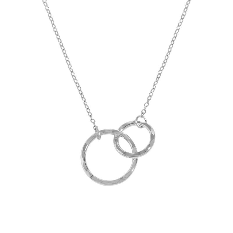 O1CN01EvIBkt1Iuyd4VMYTl_2090990954-0-cib.jpg Ins minimalist irregular double ring necklace - Image 1