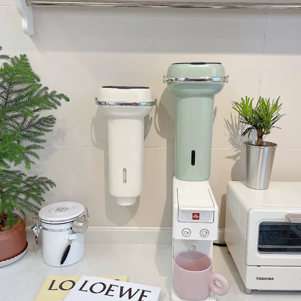 Paper cup storage rack