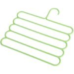 Multifunctional scarf rack plastic five-layer storage clothes rack non-slip scarf rack silk scarf storage rack silk scarf hanger - Image 4