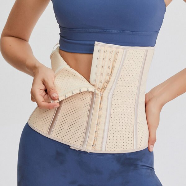 Merillat Merrillett 2022 new sports corset belly shaper long section 9 bone body shaper belt waist