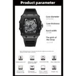 Volis fashion temperament men's watch large dial sports watch foreign trade cross-border men's watch quartz watch wholesale - Image 3