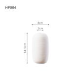 Nordic minimalist home living room flower arrangement decoration ins wabi sabi wind homestay decoration plain embryo striped vase - Image 7