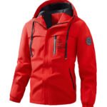 Cross-border waterproof jacket men's new trendy winter jacket men's casual outdoor fleece jacket outdoor jacket