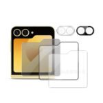 Suitable for Samsung Flip6 Tempered Film, HD Transparent Outer Screen Protection, Z Flip6 Silk Screen Lens Film, Small Screen Anti-Peeping - Image 5