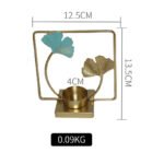 Hand-painted Leaf Creative Candlestick - Image 8
