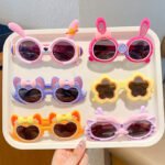 Children's sunglasses girls cute cartoon sunscreen sunglasses little boy anti-ultraviolet sunglasses 2025 new