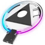 Ps5 host light-emitting base cool gradient color colorful charging stand charging tray bracket LED game peripheral accessories - Image 5