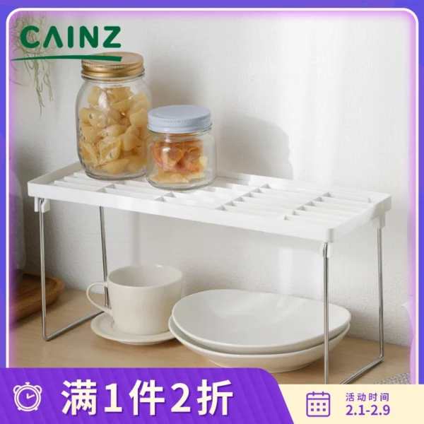 Japan CAINZ multi-functional storage rack seasoning rack drain rack kitchen sink kitchen rack storage and finishing