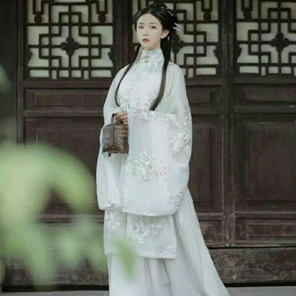 Ming Dynasty Han style gown waist length Ru skirt