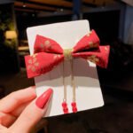 Children's Hanfu accessories bow headwear - Image 5