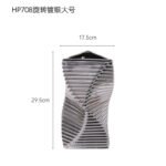 Modern light luxury electroplating silver ceramic vase decoration soft decoration home living room TV cabinet flower arrangement - Image 8