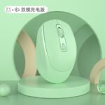 Manufacturer Wholesale Cross-border Wireless Mouse Rechargeable Silent Mouse Bluetooth Dual Mode Gaming Mouse Macaron Multicolor - Image 3
