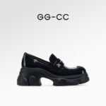 [Ju Jingyi same paragraph] GGCC Galaxy Island Fall 2025 New Loafers Platform Sole Heightened Single Shoes Women - Image 2