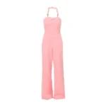 Halter bra backless jumpsuit - Image 5